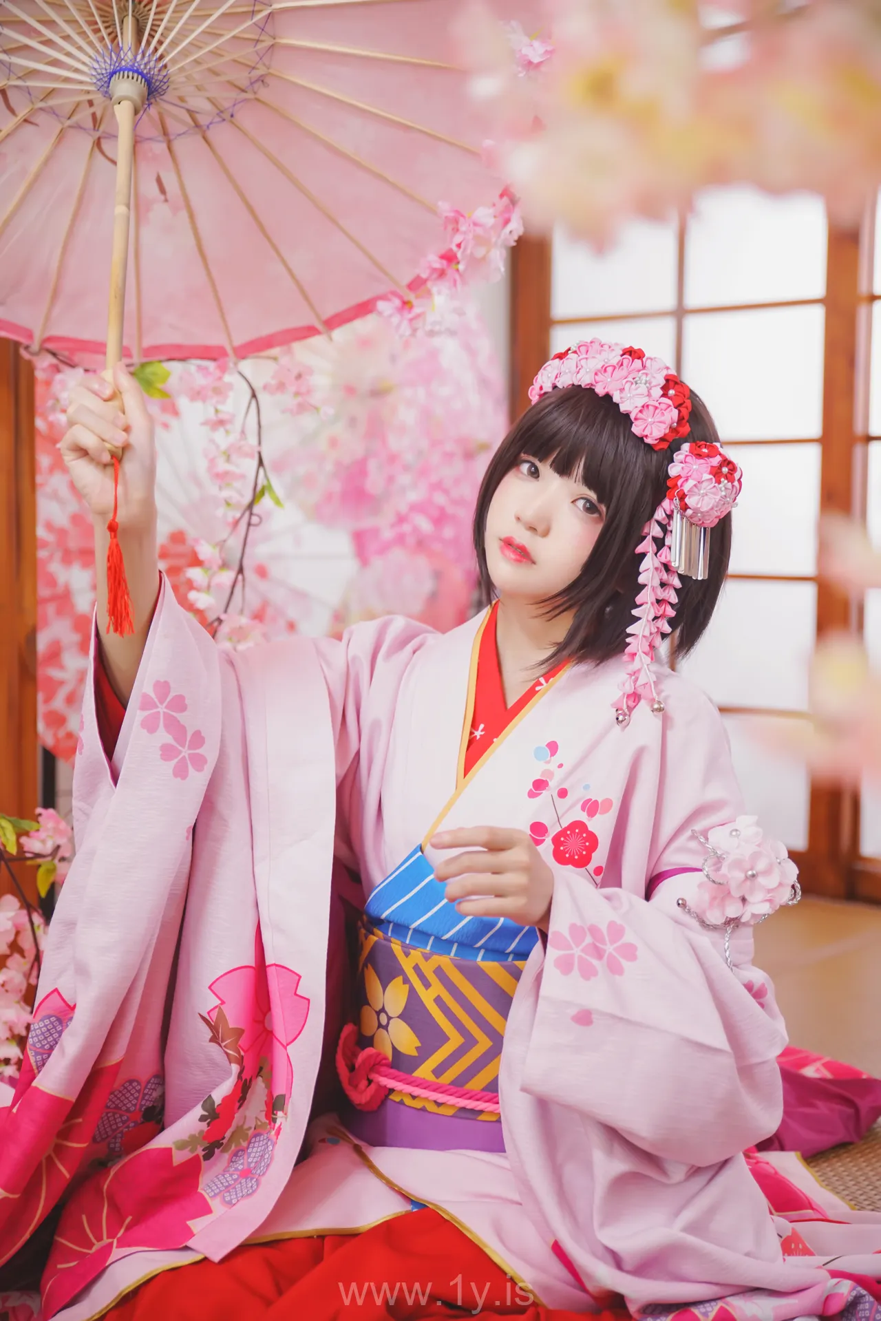 桜桃喵 NO.22 加藤惠 和服
